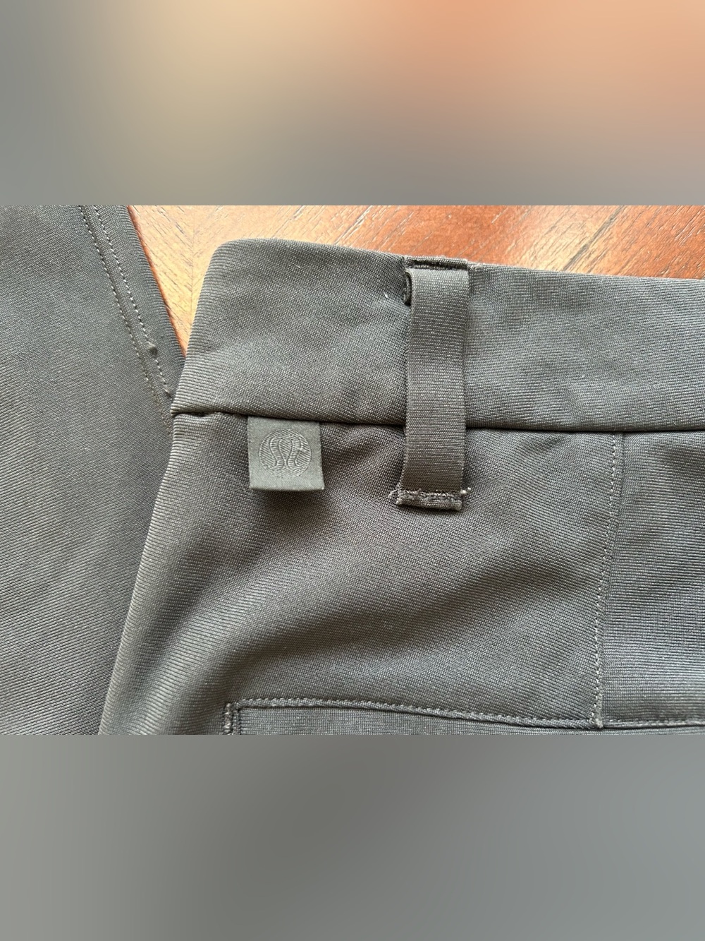 lululemon athletica Men's Slim Chino Pants - Charcoal size 34 - Picture 4 of 8